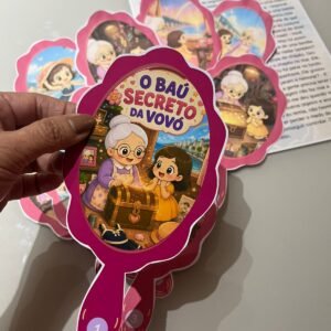 Kit Dia dos Avós — História "O Baú Secreto da Vovó", Entrevista, Cartão, Texto e Interpretação