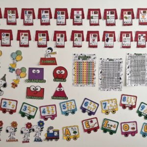 Kit de Sala de Aula Tema Snoopy